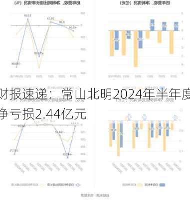 财报速递：常山北明2024年半年度净亏损2.44亿元