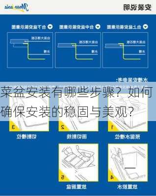 菜盆安装有哪些步骤？如何确保安装的稳固与美观？