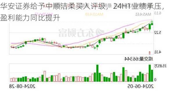 华安证券给予中顺洁柔买入评级，24H1业绩承压，盈利能力同比提升