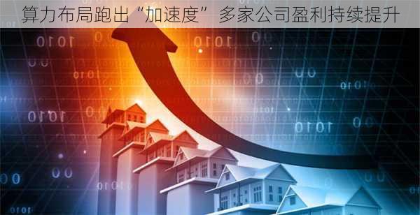 算力布局跑出“加速度” 多家公司盈利持续提升