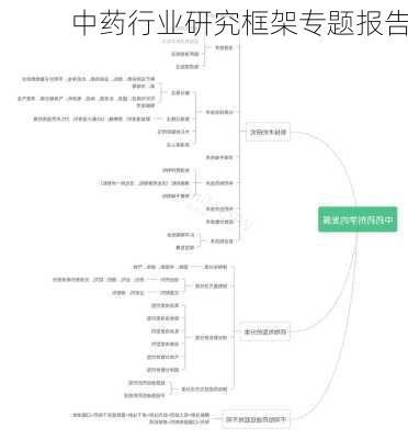 中药行业研究框架专题报告