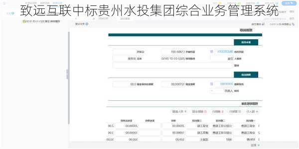 致远互联中标贵州水投集团综合业务管理系统