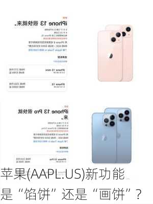 苹果(AAPL.US)新功能是“馅饼”还是“画饼”?