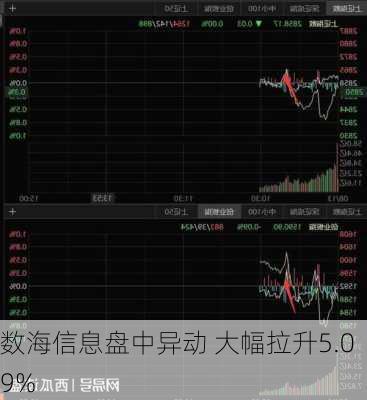 数海信息盘中异动 大幅拉升5.09%