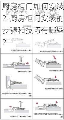 厨房柜门如何安装？厨房柜门安装的步骤和技巧有哪些？