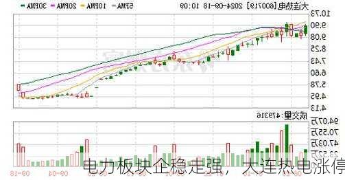 电力板块企稳走强，大连热电涨停