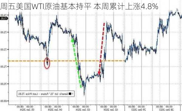 周五美国WTI原油基本持平 本周累计上涨4.8%