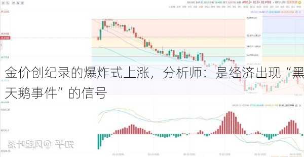 金价创纪录的爆炸式上涨，分析师：是经济出现“黑天鹅事件”的信号