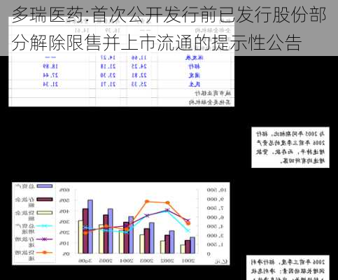 多瑞医药:首次公开发行前已发行股份部分解除限售并上市流通的提示性公告