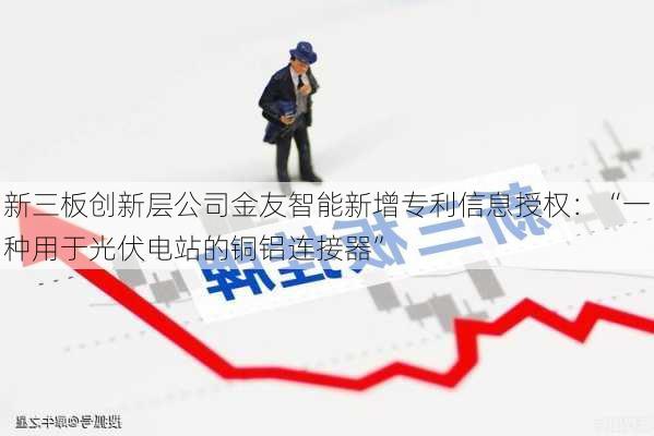 新三板创新层公司金友智能新增专利信息授权：“一种用于光伏电站的铜铝连接器”