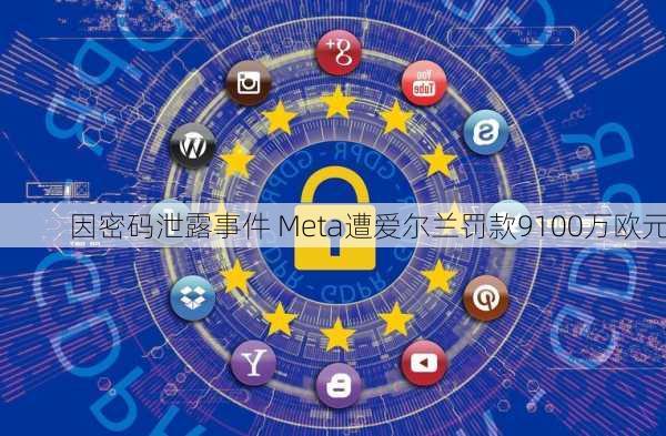 因密码泄露事件 Meta遭爱尔兰罚款9100万欧元