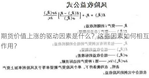 期货价值上涨的驱动因素是什么？这些因素如何相互作用？