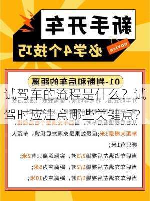 试驾车的流程是什么？试驾时应注意哪些关键点？