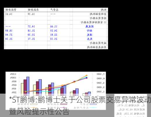 *ST鹏博:鹏博士关于公司股票交易异常波动暨风险提示性公告