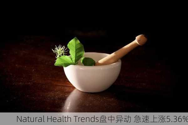 Natural Health Trends盘中异动 急速上涨5.36%