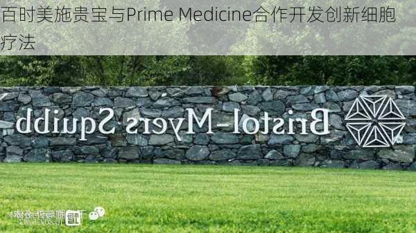 百时美施贵宝与Prime Medicine合作开发创新细胞疗法