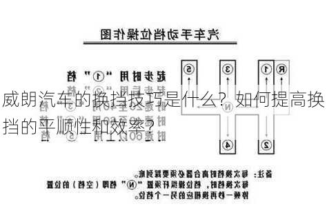 威朗汽车的换挡技巧是什么？如何提高换挡的平顺性和效率？