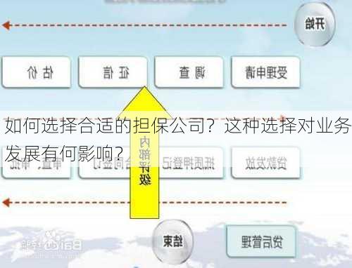 如何选择合适的担保公司？这种选择对业务发展有何影响？