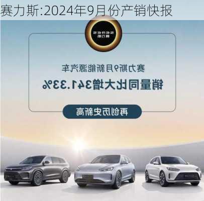 赛力斯:2024年9月份产销快报