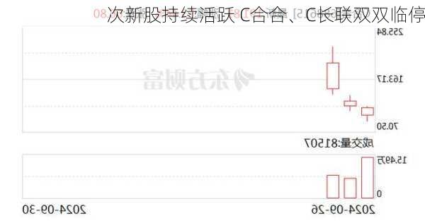 次新股持续活跃 C合合、C长联双双临停