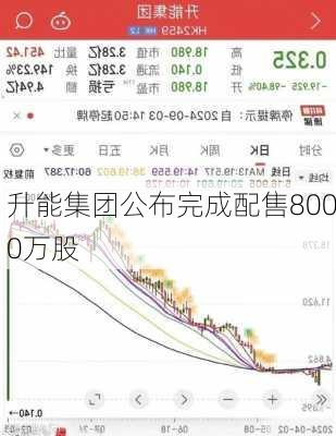 升能集团公布完成配售8000万股