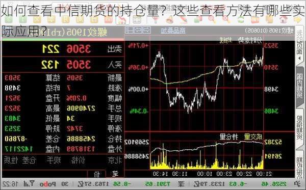 如何查看中信期货的持仓量？这些查看方法有哪些实际应用？