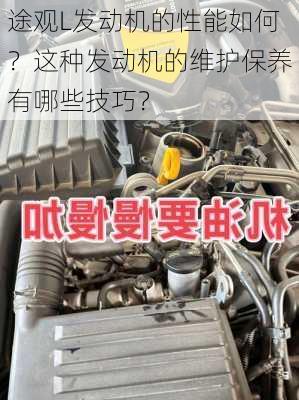 途观L发动机的性能如何？这种发动机的维护保养有哪些技巧？