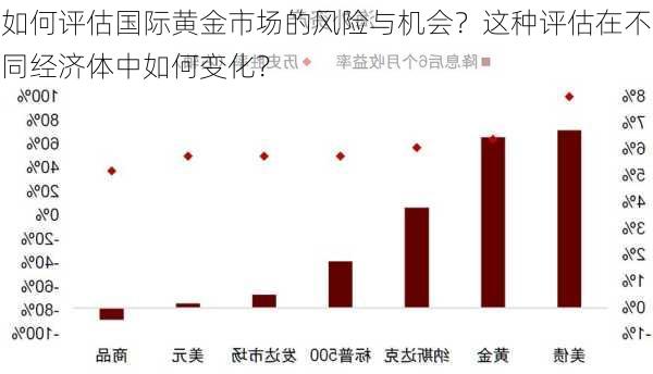 如何评估国际黄金市场的风险与机会？这种评估在不同经济体中如何变化？