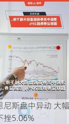 恩尼斯盘中异动 大幅下挫5.06%