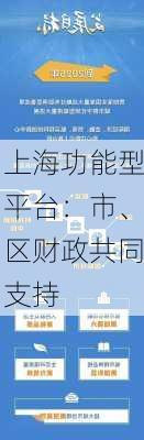 上海功能型平台：市、区财政共同支持