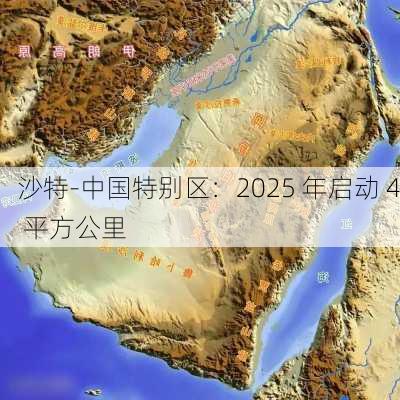 沙特-中国特别区：2025 年启动 4 平方公里