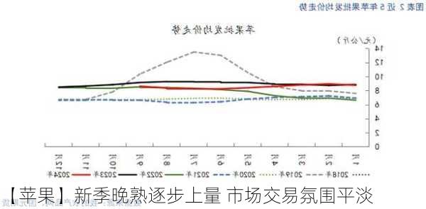 【苹果】新季晚熟逐步上量 市场交易氛围平淡