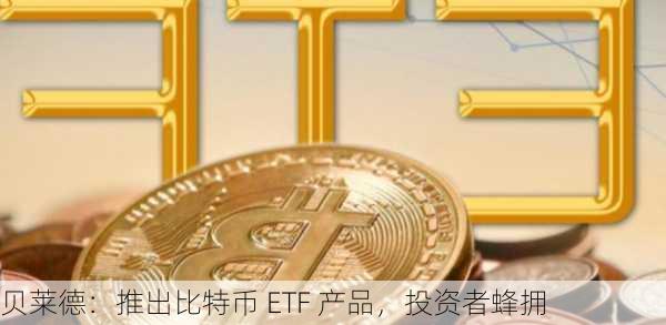 贝莱德：推出比特币 ETF 产品，投资者蜂拥