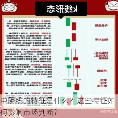 中阴线的特征是什么？这些特征如何影响市场判断？