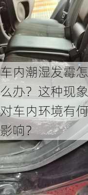 车内潮湿发霉怎么办？这种现象对车内环境有何影响？