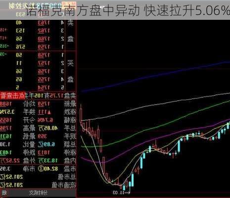 诺福克南方盘中异动 快速拉升5.06%