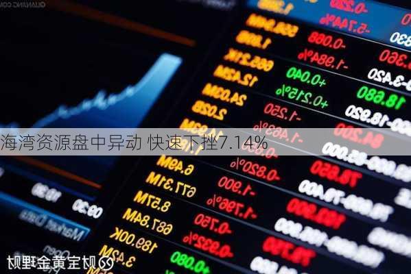 海湾资源盘中异动 快速下挫7.14%