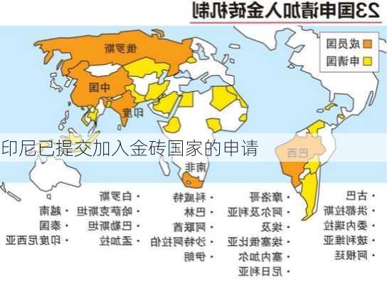 印尼已提交加入金砖国家的申请