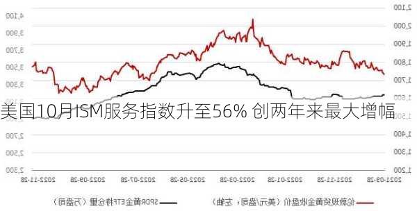 美国10月ISM服务指数升至56% 创两年来最大增幅