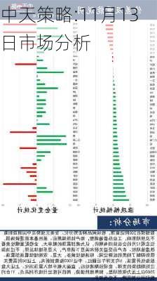 中天策略:11月13日市场分析