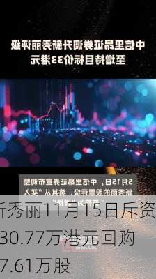 新秀丽11月15日斥资330.77万港元回购17.61万股