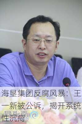 海垦集团反腐风暴：王一新被公诉，揭开系统性沉疴