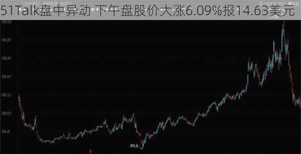 51Talk盘中异动 下午盘股价大涨6.09%报14.63美元