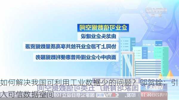 如何解决我国可利用工业数据少的问题？邬贺铨：引入可信数据空间